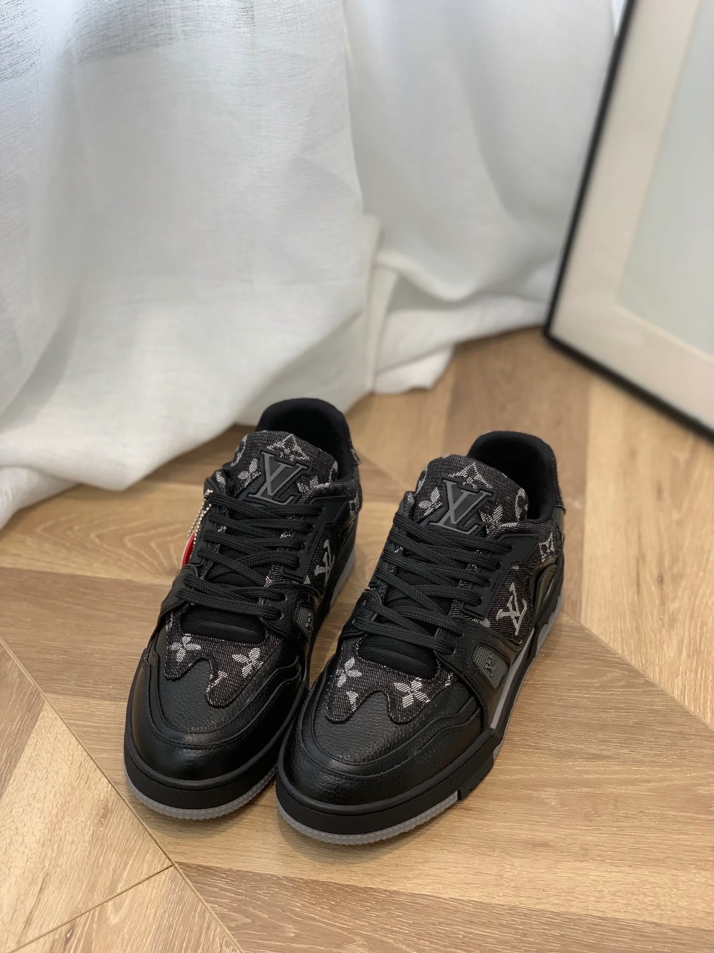 Кроссовки LV Trainer Series - Унисекс - Монограмма, черный