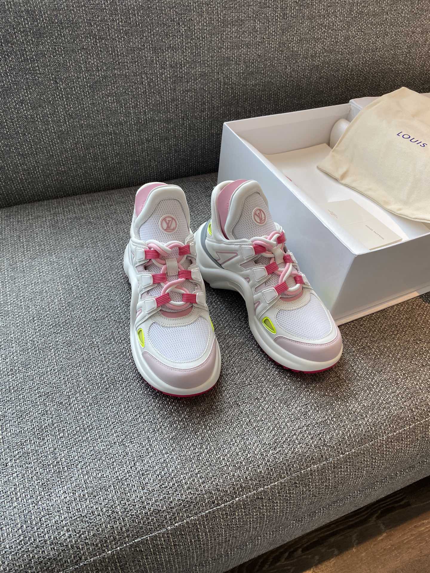 Туфли LV - Массивные туфли LV - 6