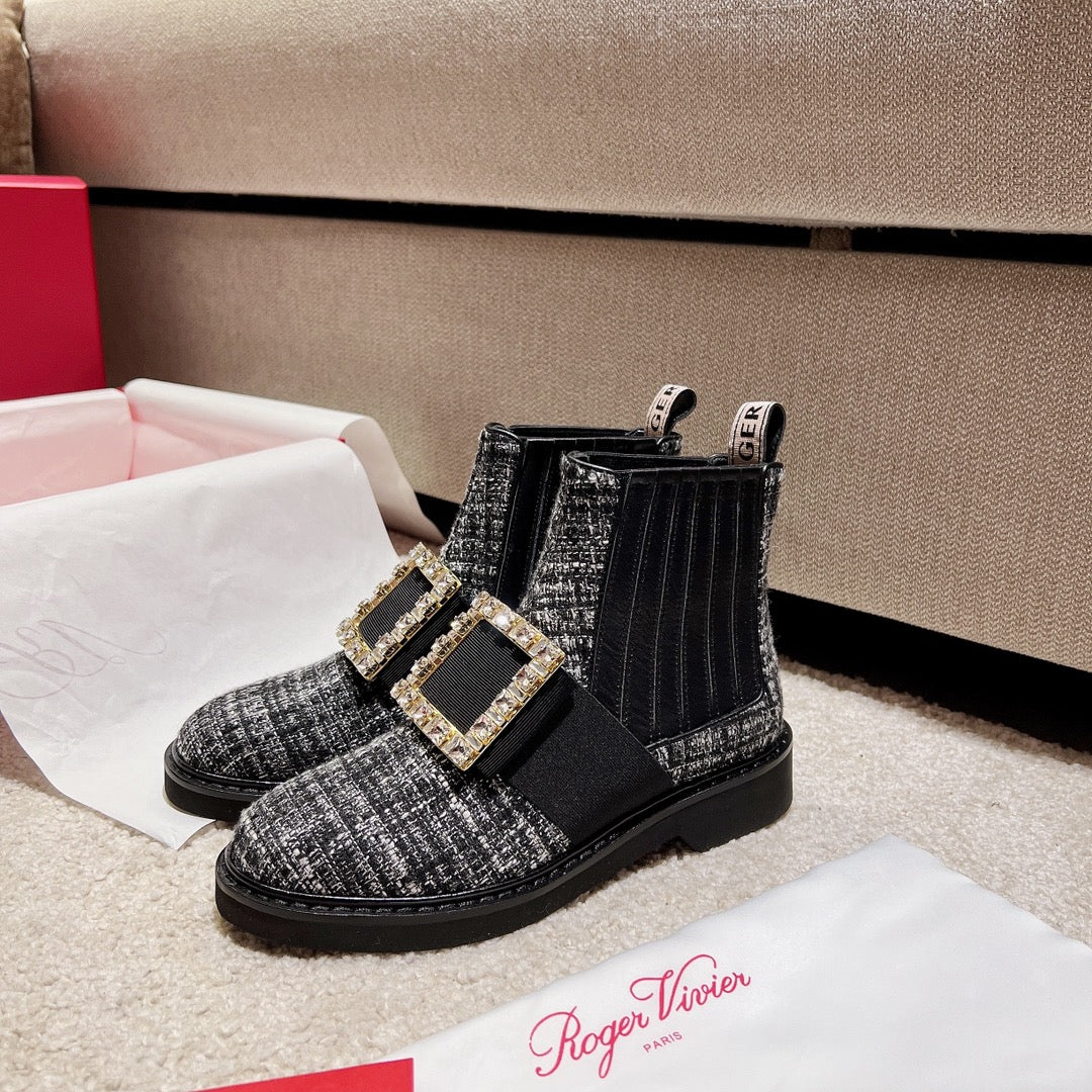 Официальный сайт RV2021, классическая осенне-зимняя серия, ботильоны.