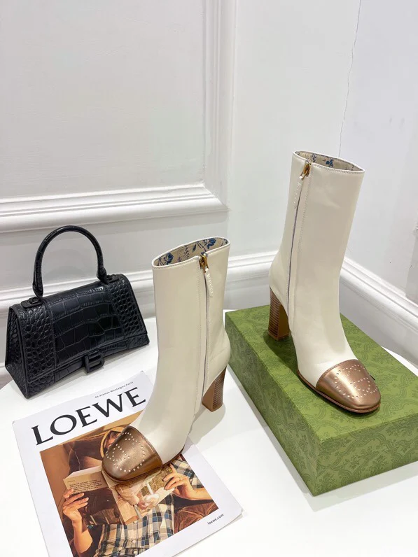 Gucci - Новинка сезона осень/зима 2022 - Ботинки до середины икры