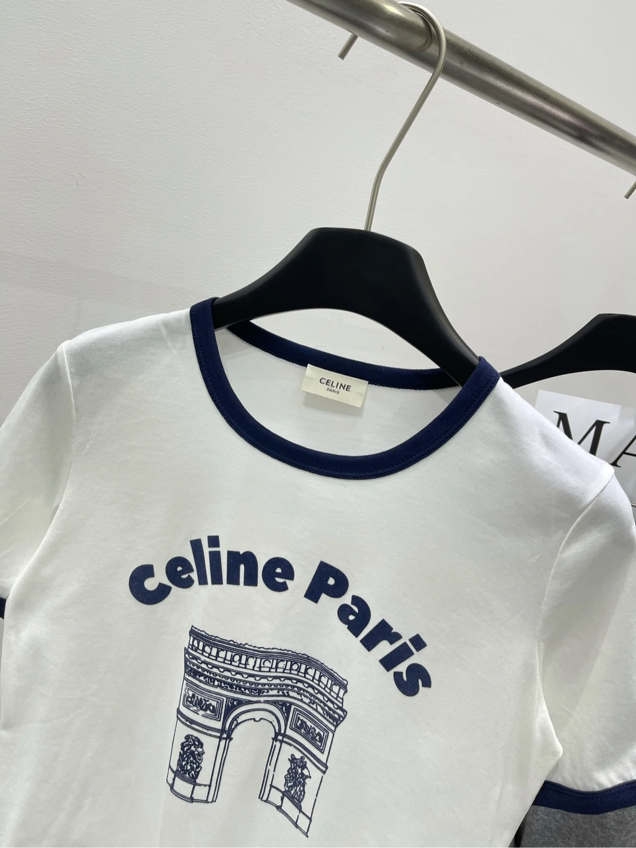 Celine-2403 - Новая футболка с принтом Триумфальной арки