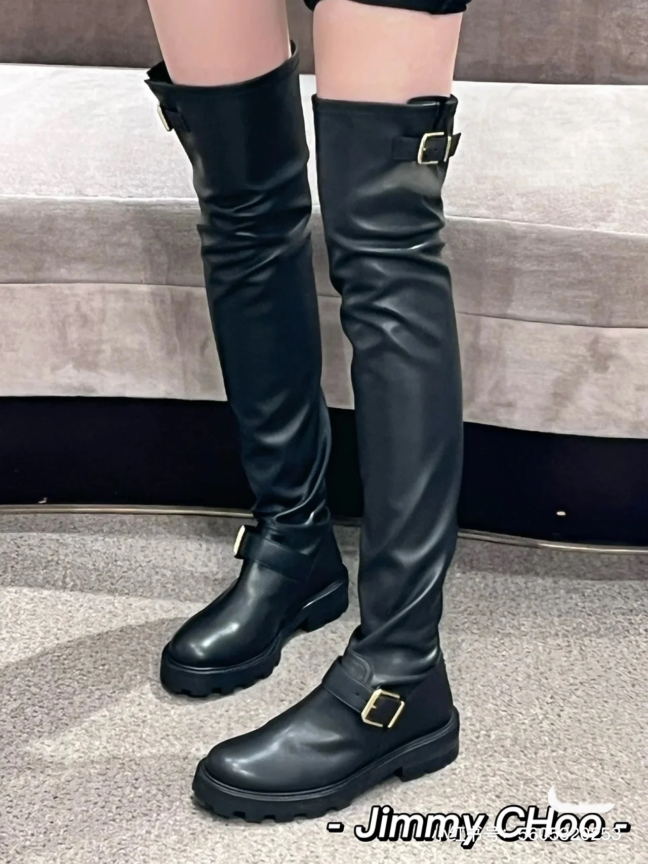 Jimmy - Новинка 2022 года - Ботинки - Фотографии примерки - 22 дюйма - 15 дюймов - 10 дюймов - 7 дюймов