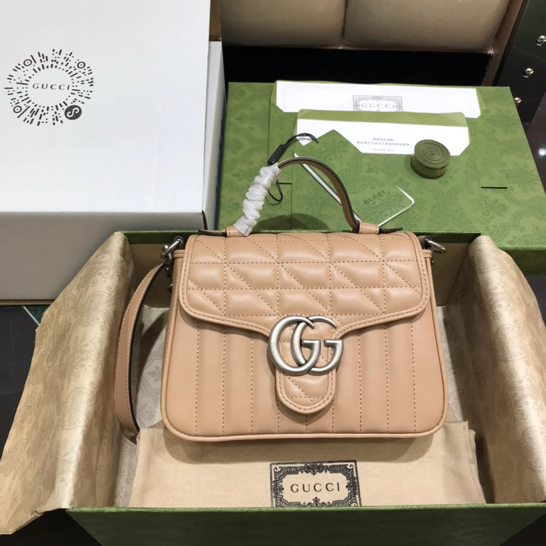 Сумка Gucci Marmont из геометрической серии - 2