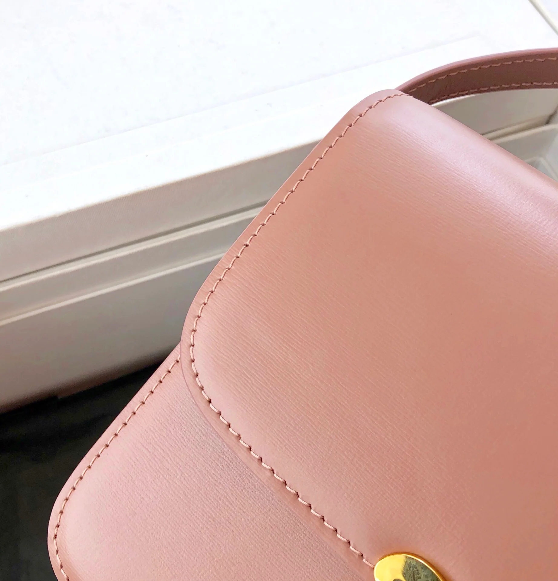 Сумка Celine Triomphe из телячьей кожи - подростковая - 18 - 5 см - 6