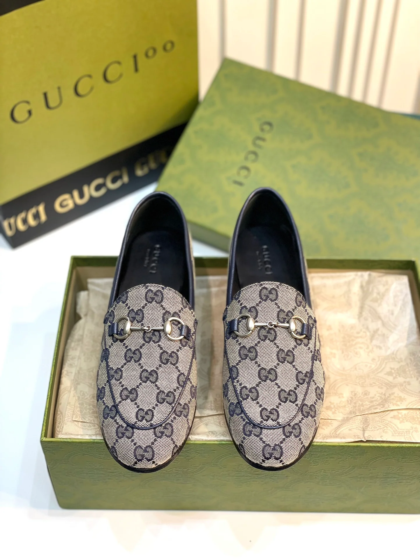 Балетки с монограммой Gucci