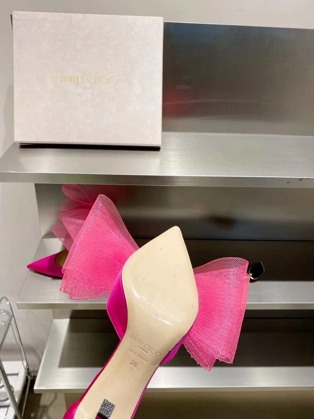 Джимми - Коллекция ?Ранняя весна? - Бантик - Туфли на высоком каблуке