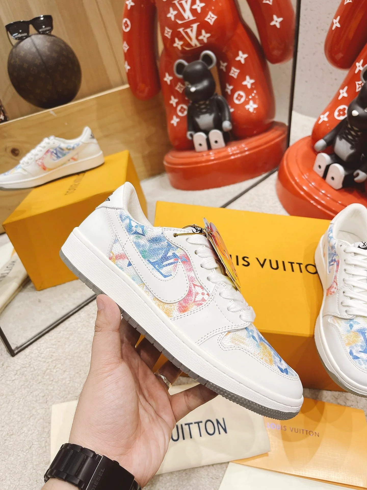 Обувь LV - обувь, созданная в рамках сотрудничества LV и Nike - 1
