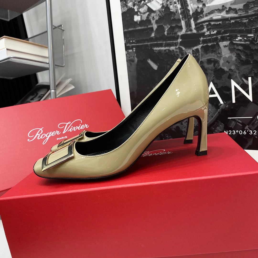 Каблук-банан RV-7-5 см - Слоново-серый