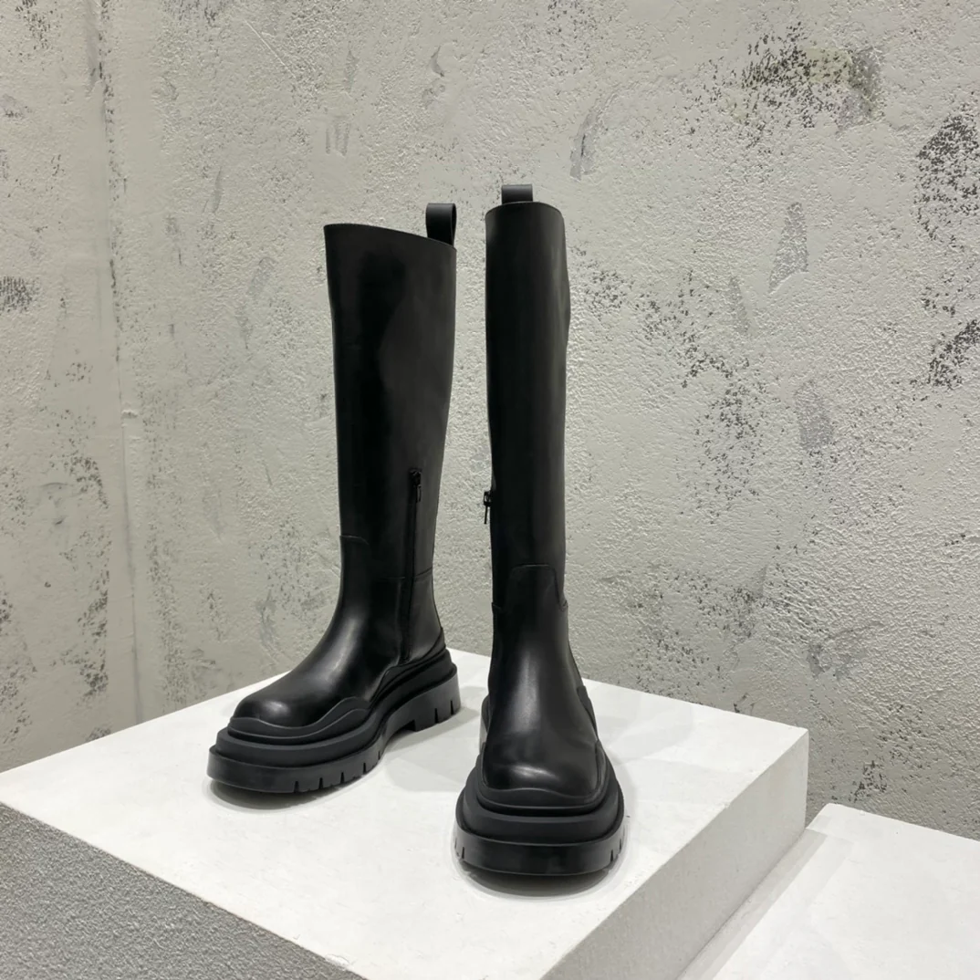 Высокие сапоги на молнии BV-22ss - Размеры 35-39-34-40-42 (Возможен индивидуальный пошив)