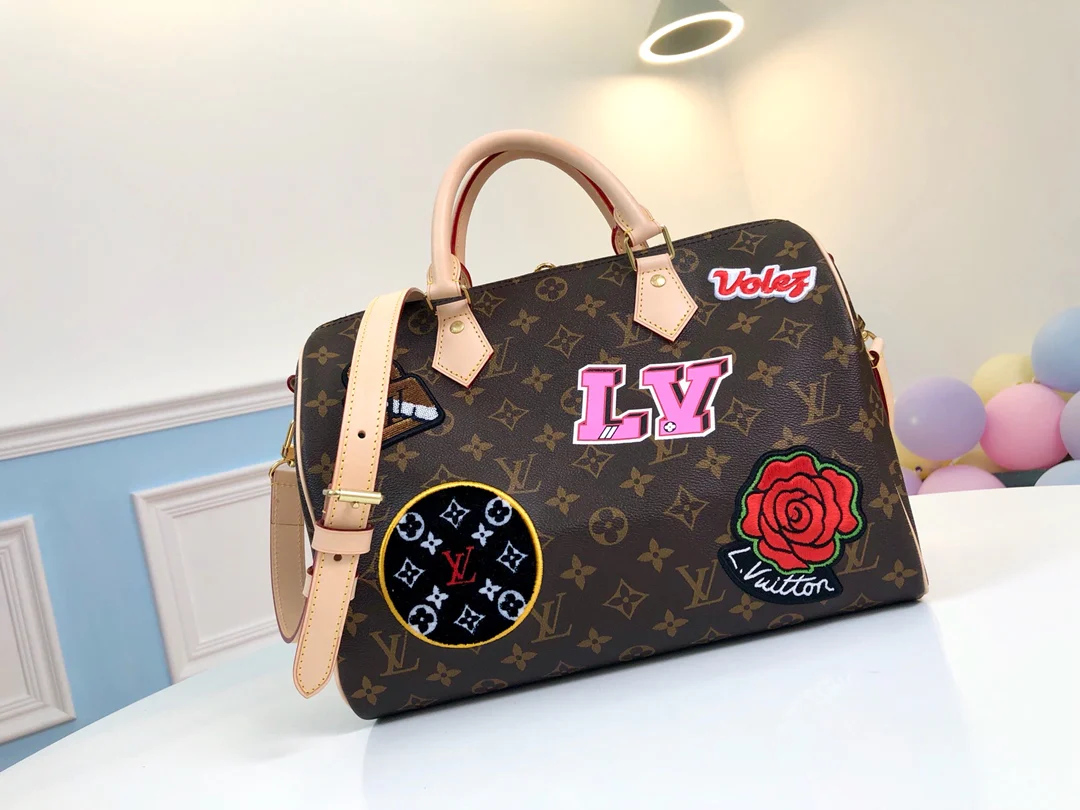 m43989-LV-Speedy-30-Boston Bag-Official Limited Edition