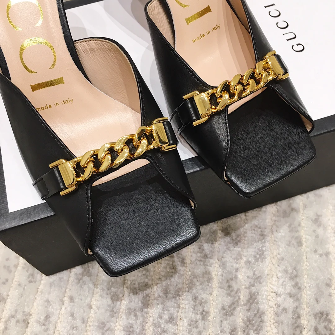 Gucci - Сандалии на шпильке - 1