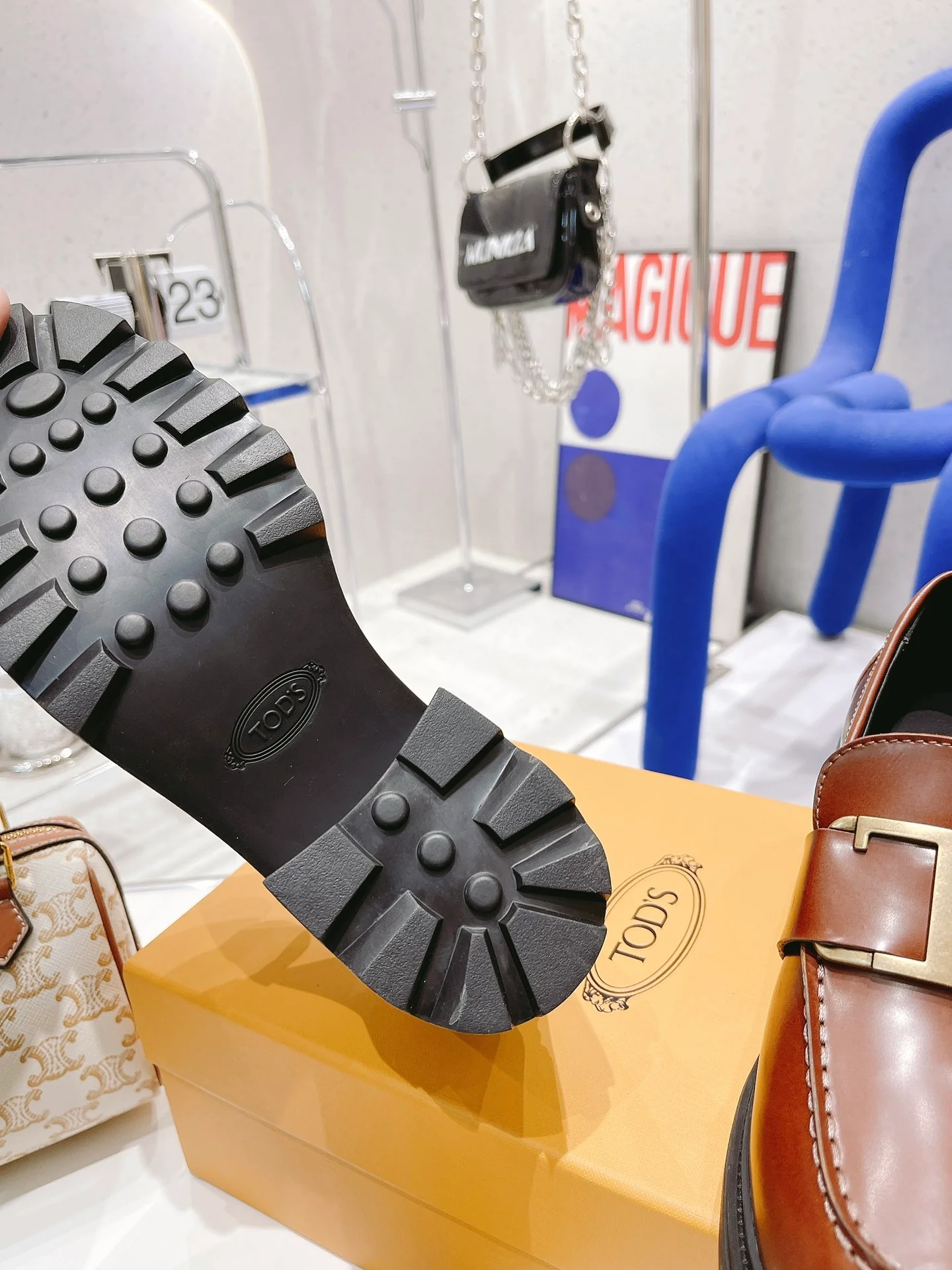 Tods - Лоферы на платформе - 2