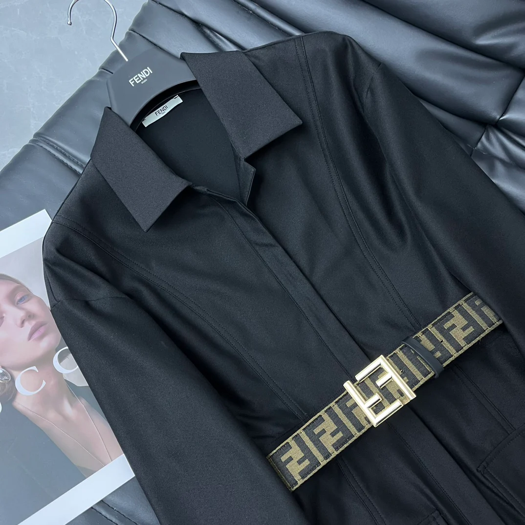 Fendi - 2403-24 Новинка: Комбинезон с поясом