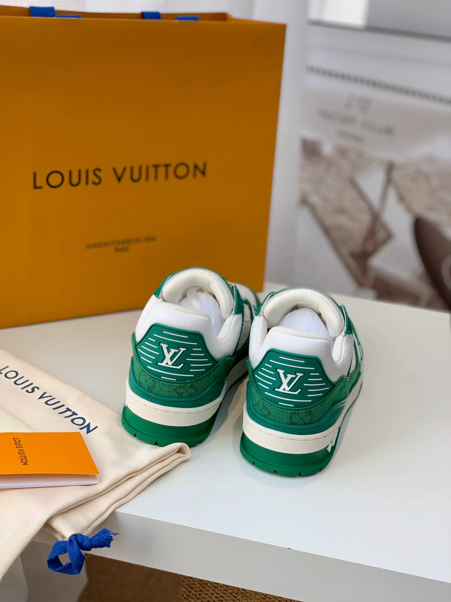 Кроссовки LV Trainer Series - Унисекс - Зелёные