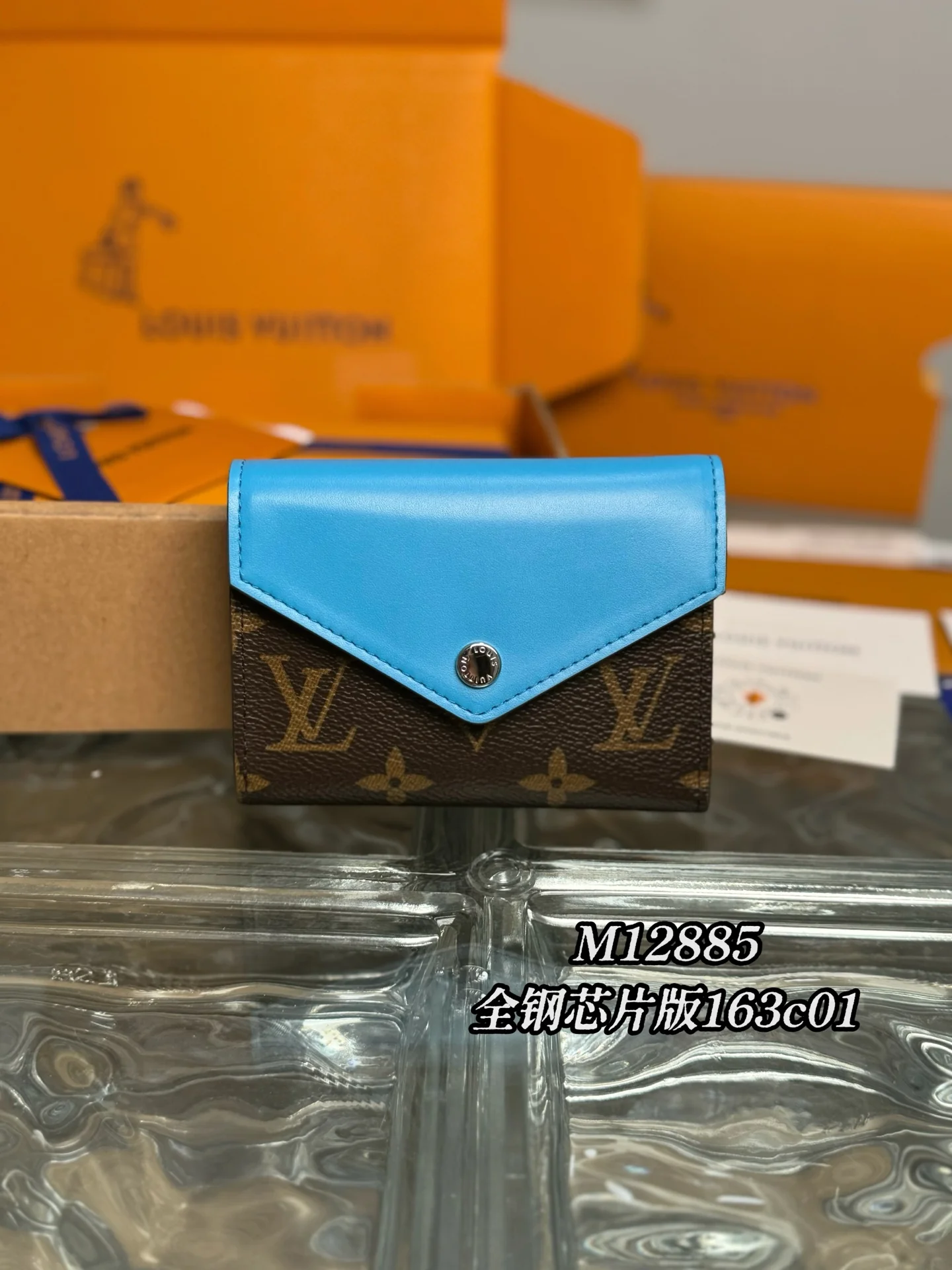LV-m12885-victorine-wallet - Светло-голубой