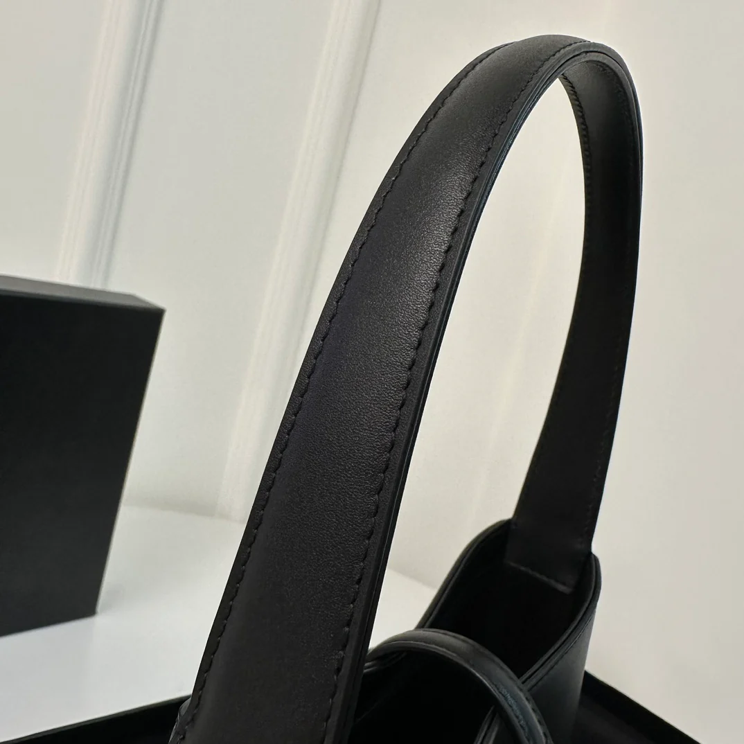 Кожаная сумка через плечо YSL Le 5a 7 - Мини - Черная