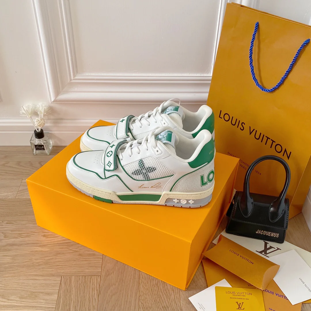 Обувь LV - кроссовки LV Trainer - 4