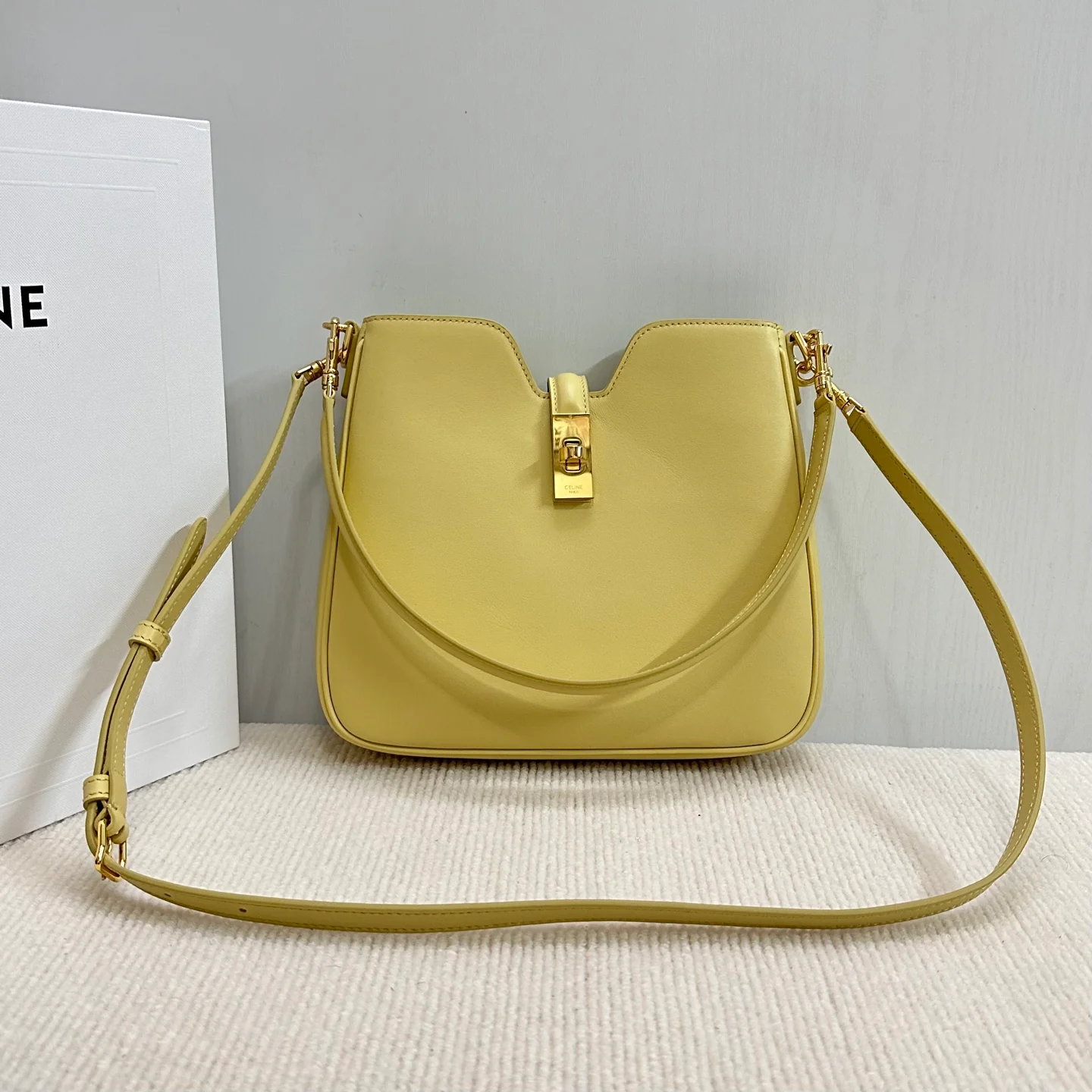 Celine Camille 16 Soft Small Spring Yellow