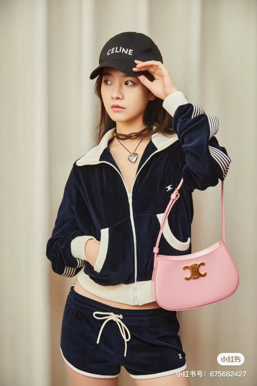 Celine - Новая сумка Tillt - Розовая (сумка под мышкой)