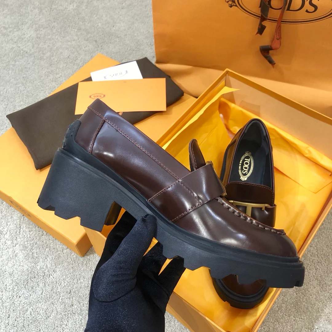 Tods - Лоферы на платформе