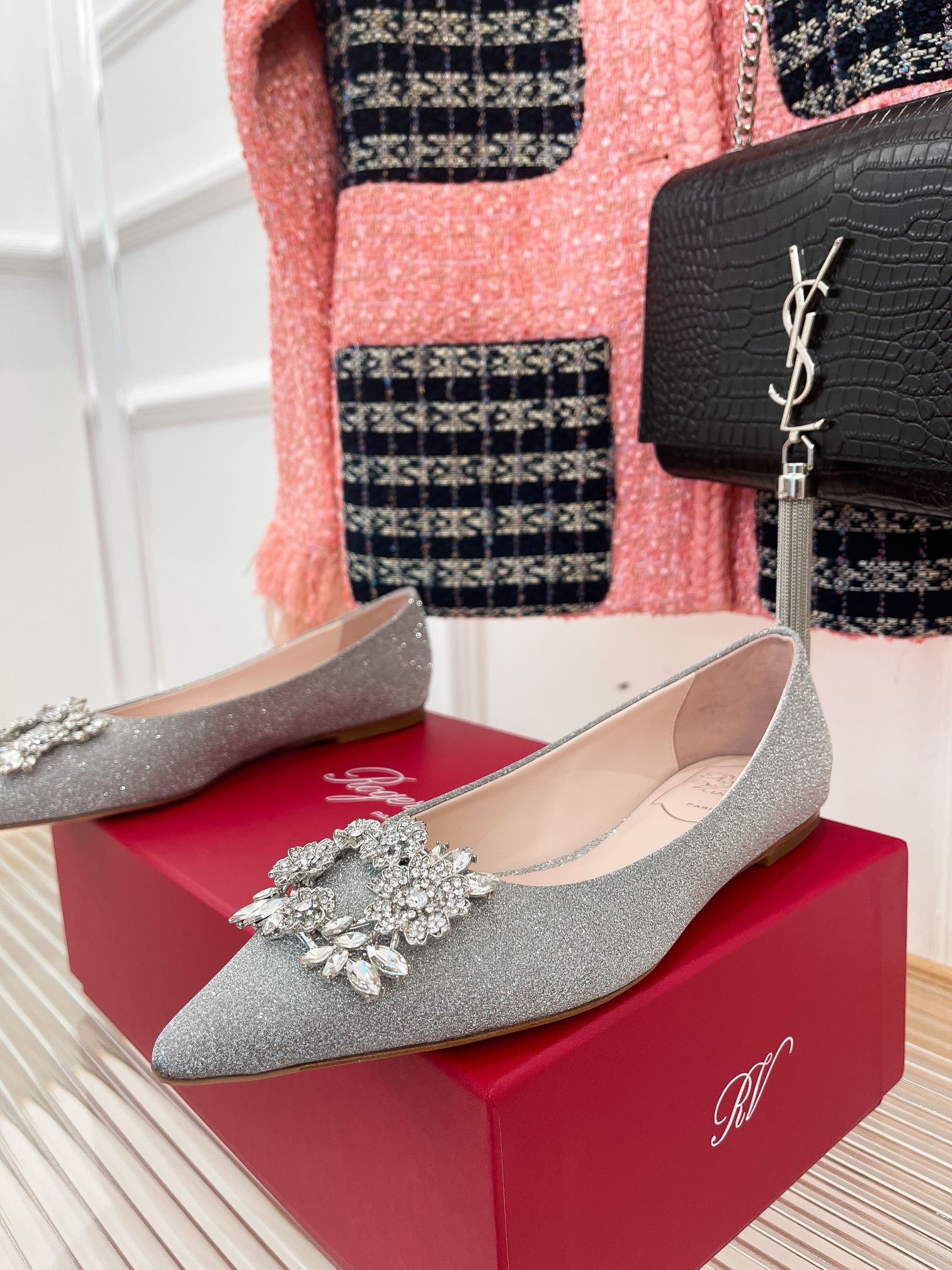 Обувь RV Shoes - Новинка сезона осень/зима 2022 - Балетки - Серый