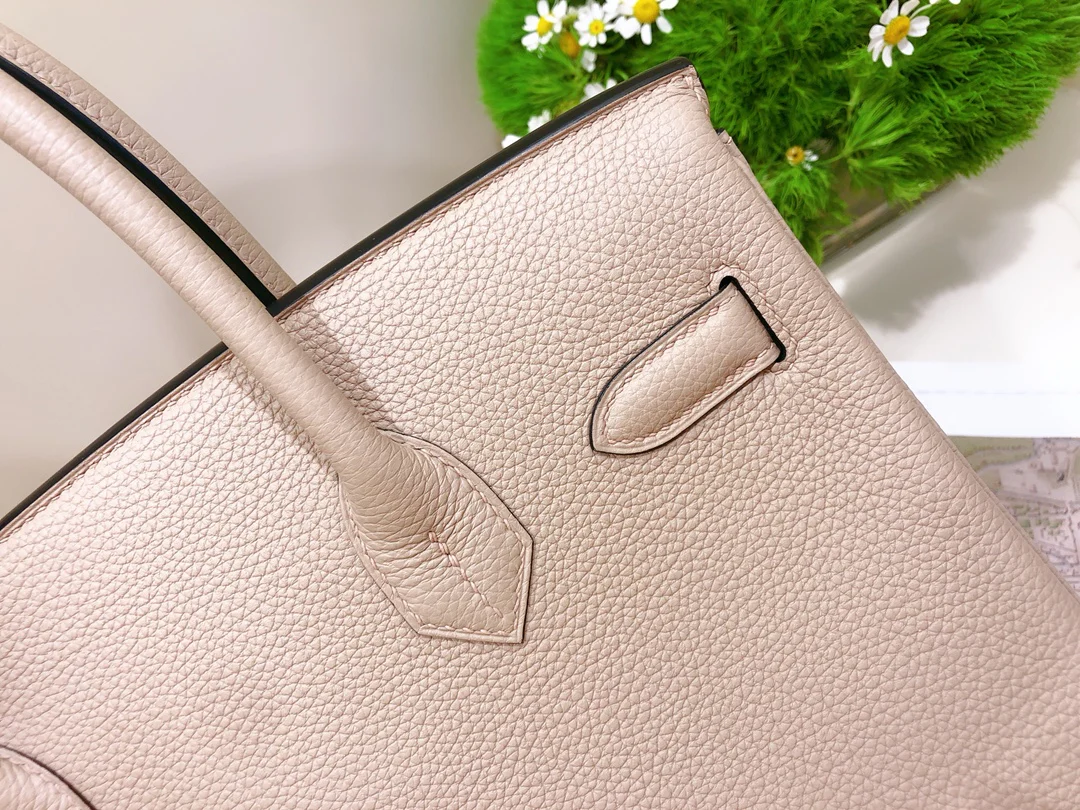 Hermes Birkin 30 Togo - Голубино-серый - Пряжка из розового золота