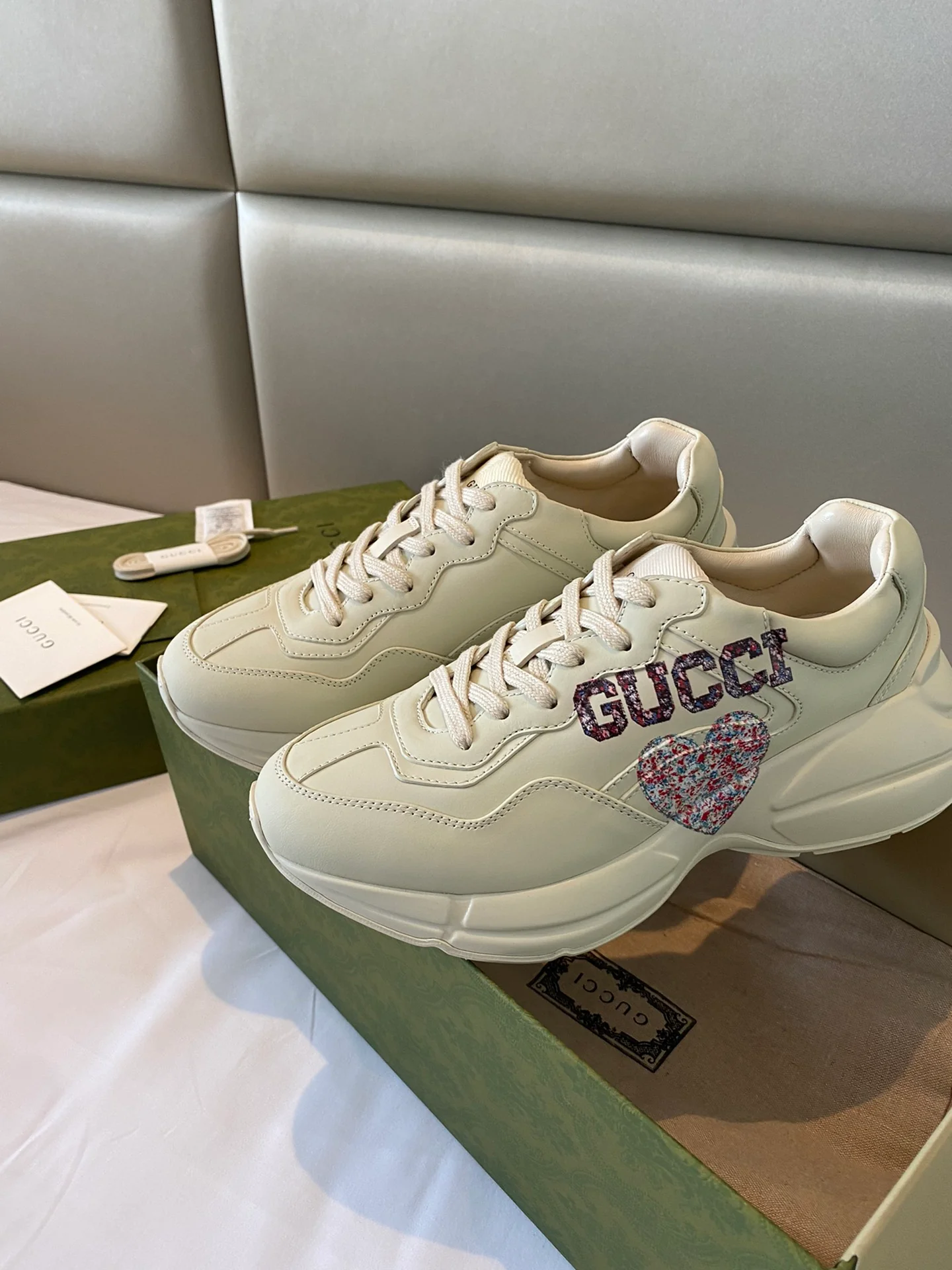 Gucci - Массивные туфли - 14