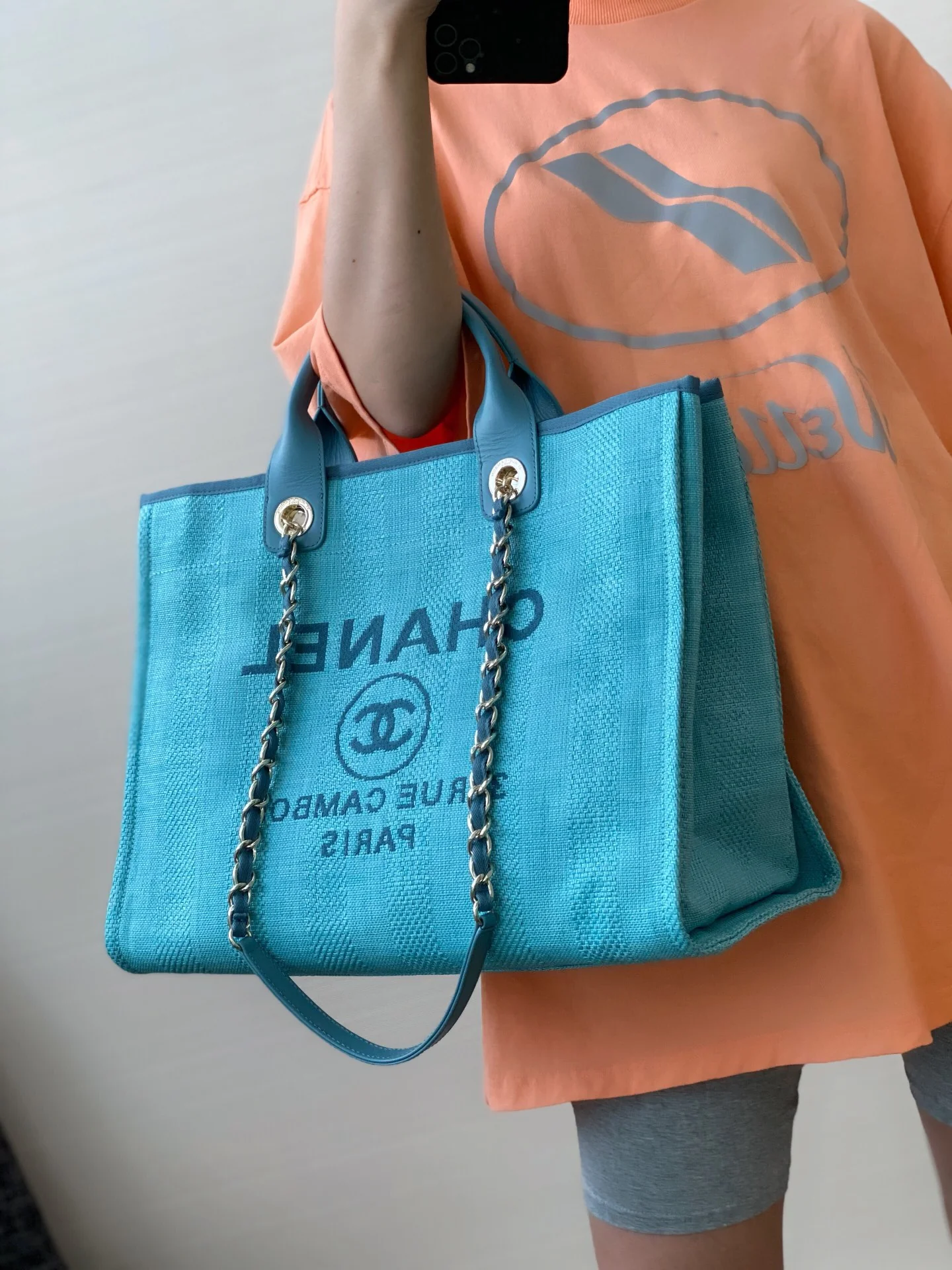 Большая пляжная сумка Chanel