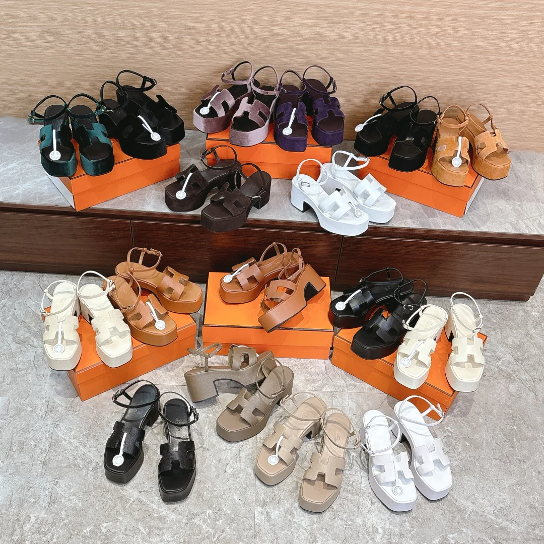 Hermes-2024 Second Uncle - Сандалии на высоком каблуке - Коллекция, Фото 1