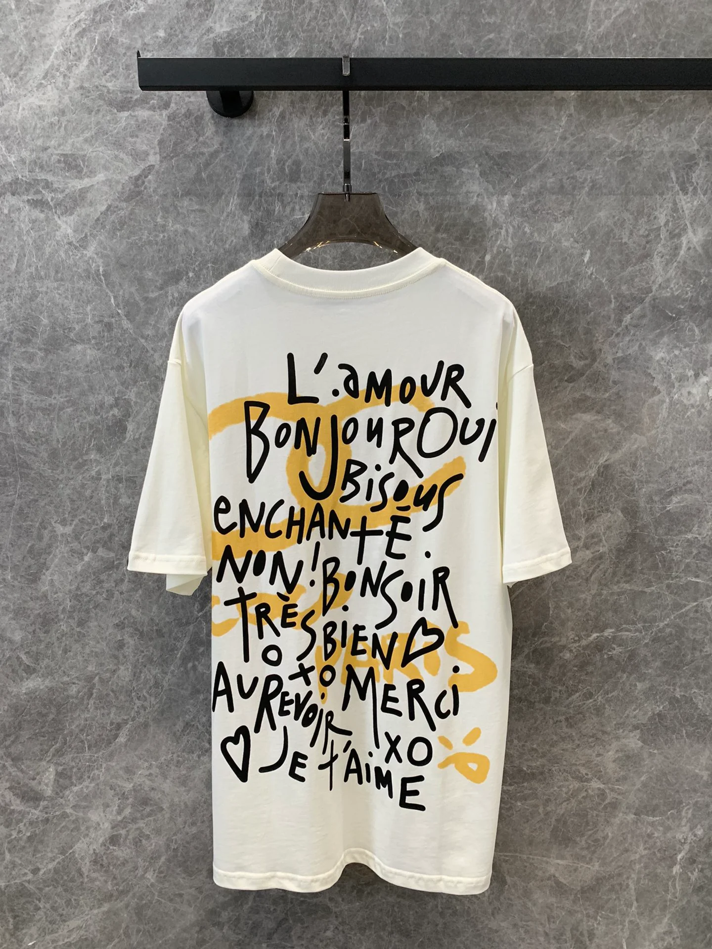 Chanel - 2404 - Футболка с коротким рукавом с принтом в виде парфюма