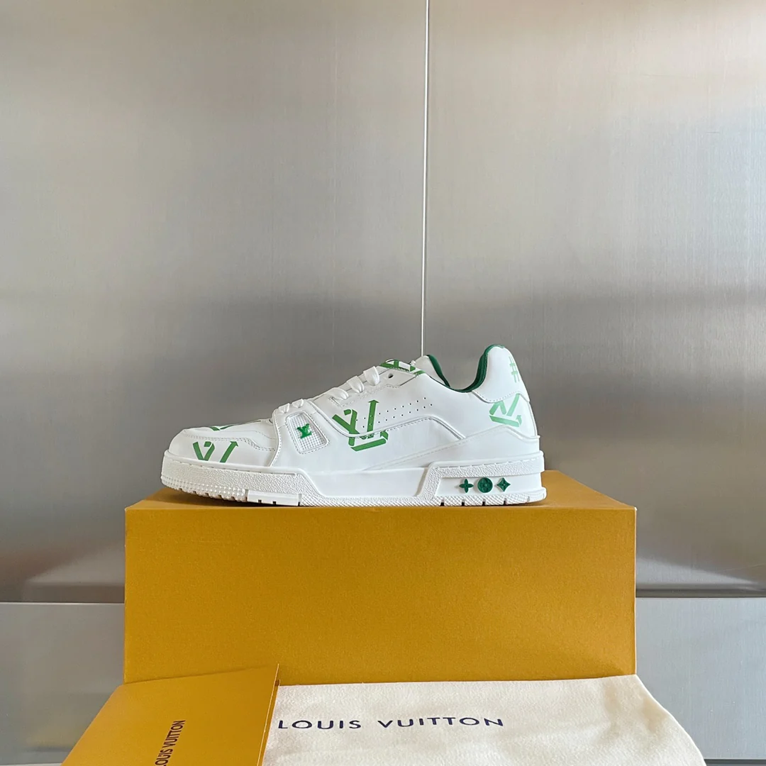 Кроссовки LV Trainer - зеленые