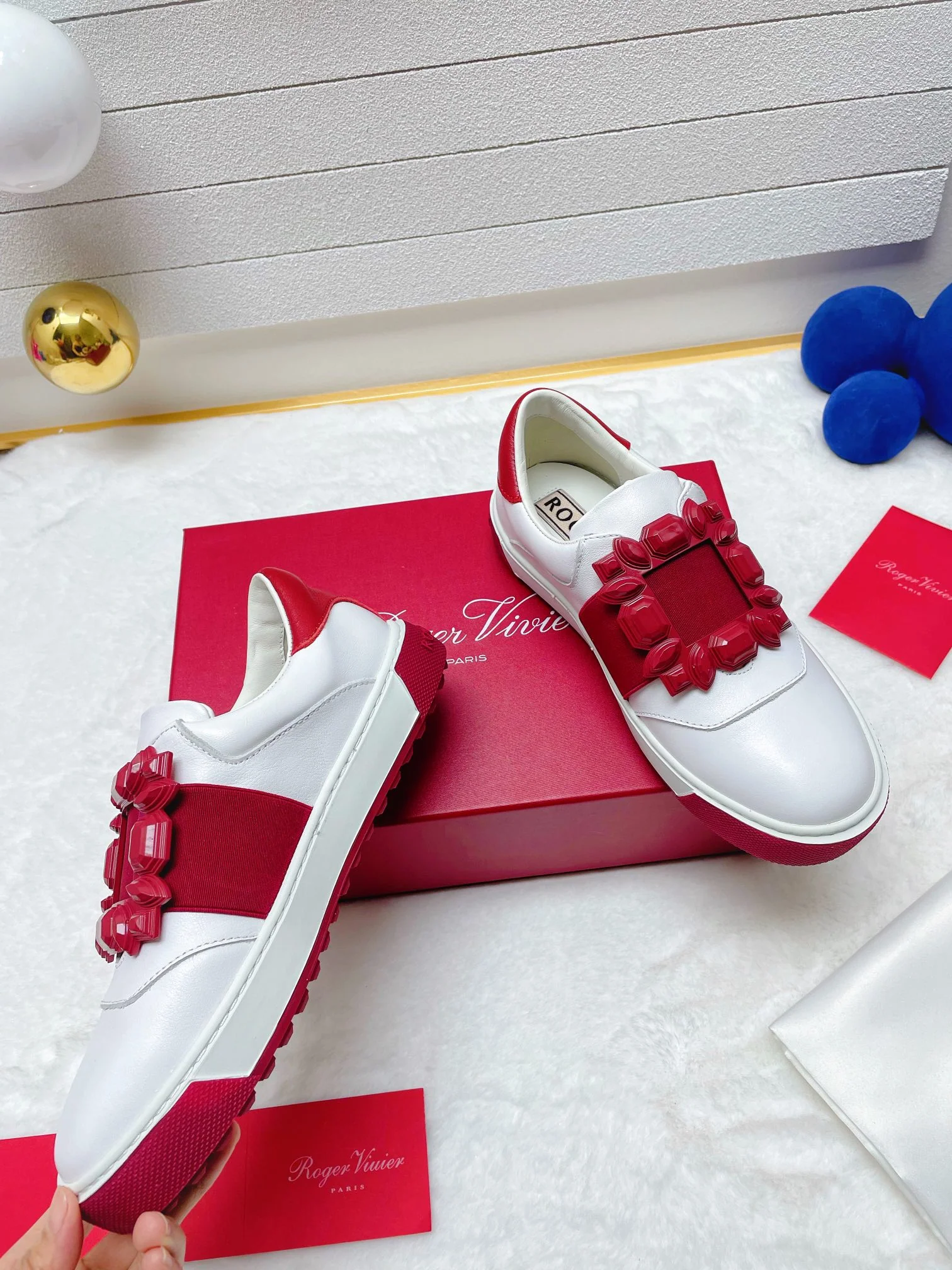 Обувь RV Shoes - Новинка ранней весны 2023 года - Спортивная и повседневная обувь - Красная