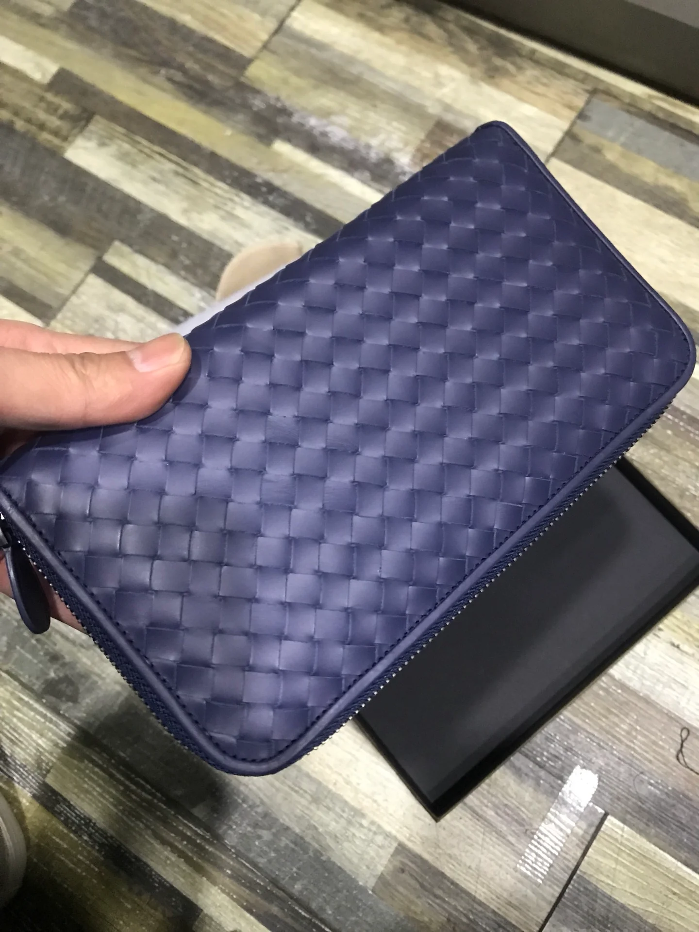 BV 拉链长夹-意大利原厂胎牛皮