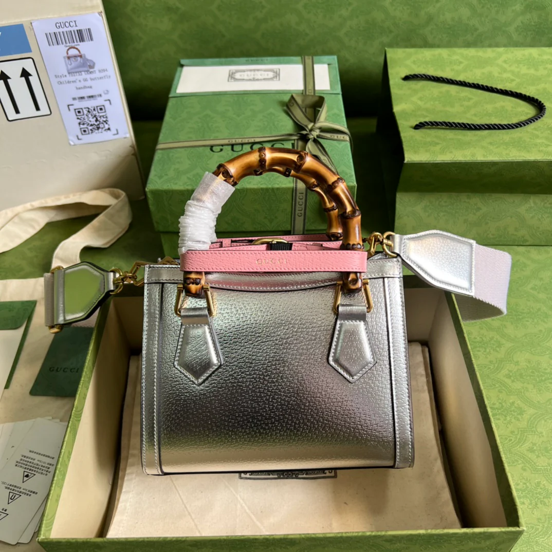 Сумка Gucci Bamboo - Маленькая сумка - 20x16x10 см