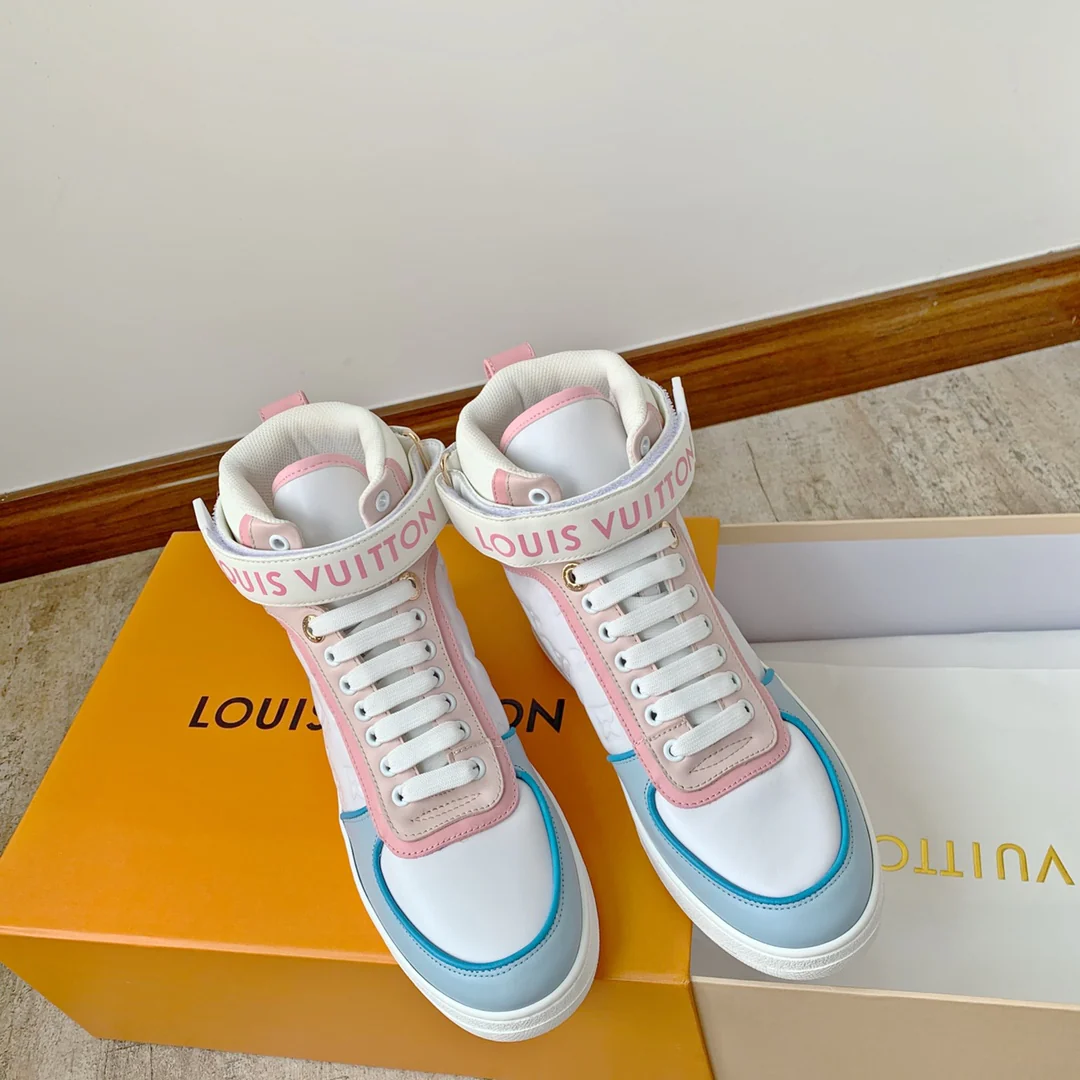 Кроссовки LV 2022 года, новая серия Boombox, высокие.