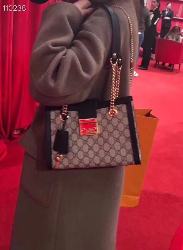 Маленькая сумка-тоут Gucci с замком - 1 шт.