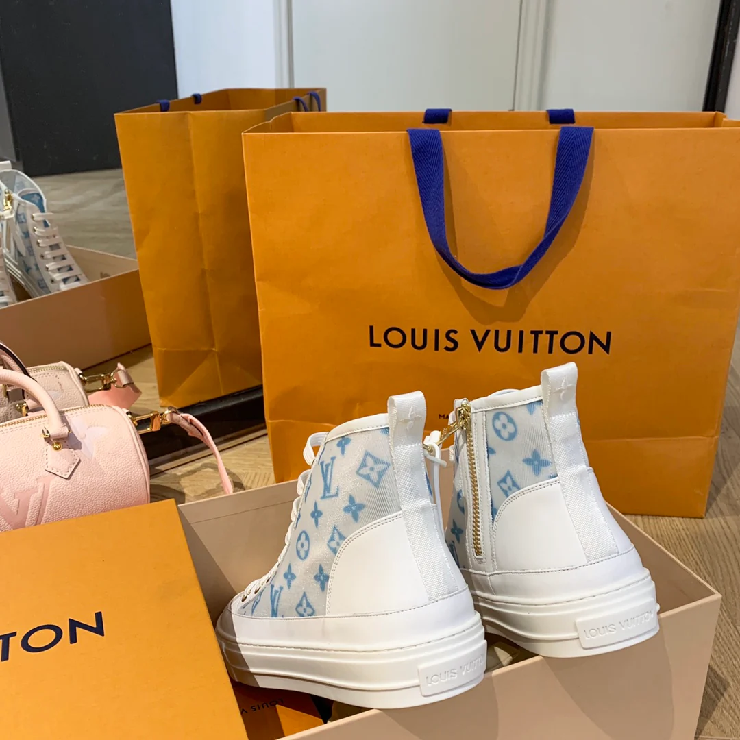 Обувь LV - LV Charlie - Весна 2022 - Высокие - Синие