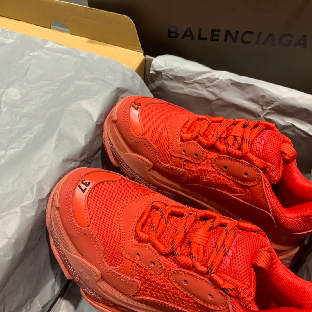 Balenciaga - Папины кроссовки - Оранжевые