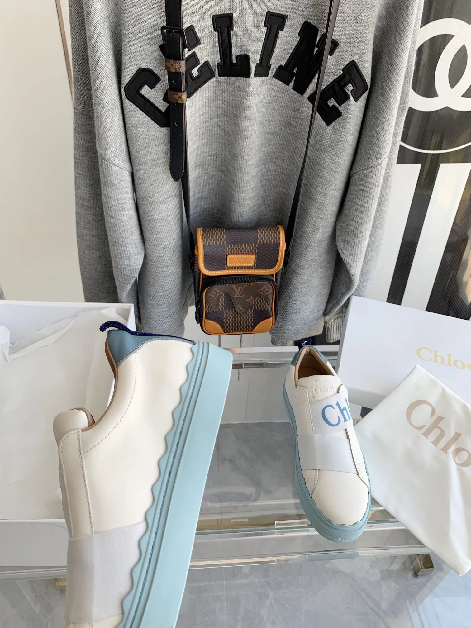 Хлоя - Белые кроссовки - Повседневная обувь