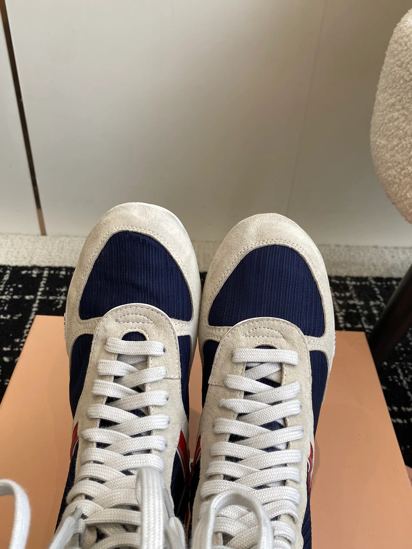 Повседневные сапоги-ботфорты Miu Miu 2025 - черные