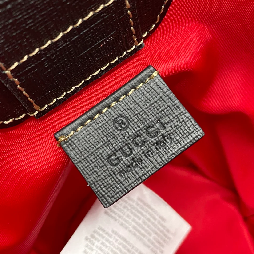 Детская сумка-ведро Gucci с рисунком божьей коровки — стиль Шэнь Мэнчэнь.