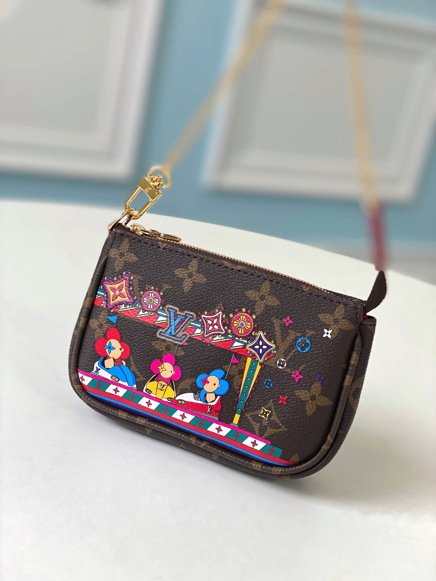 lv-m58009-Star Silkscreen-мини-кошельки-аксессуары