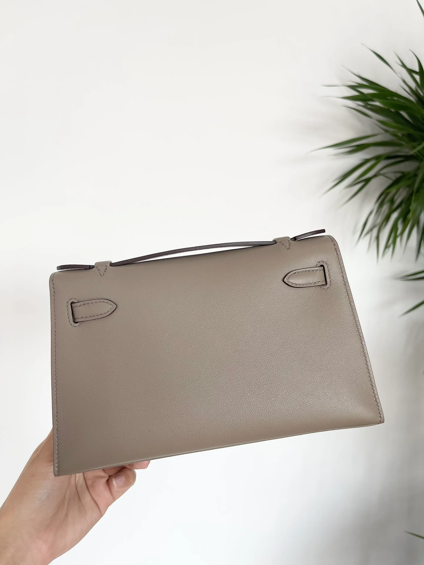 Hermes Kelly Mini 1st Generation M8 Silver Buckle