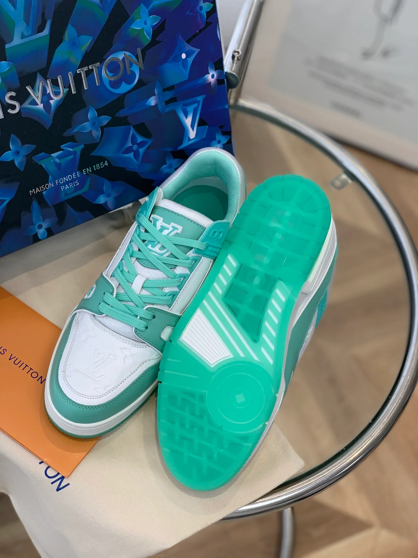 Кроссовки LV Trainer Series - Унисекс - Лейк-Грин