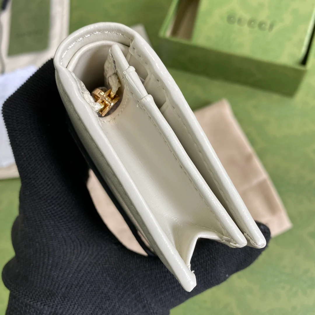 Gucci Jackie1961 系列拉链卡包短夹