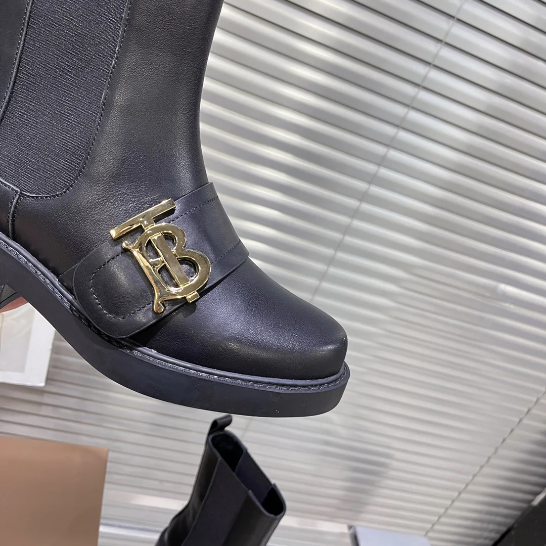 Ботинки-челси на платформе из коллекции Burberry осень/зима 2022