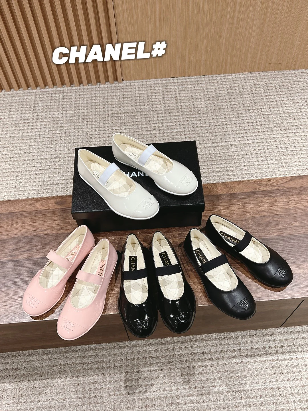 Туфли-балетки Chanel Mary Jane 2024 — изображение из коллекции