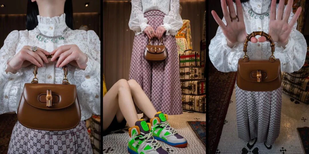 Сумка Gucci из бамбука - изображение для справки