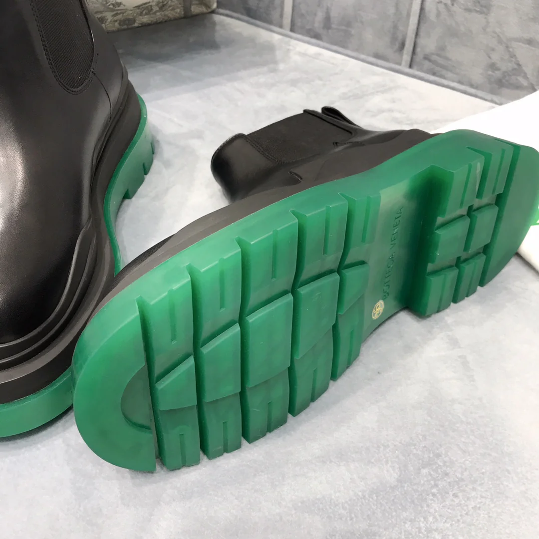 BV - Ботильоны на зеленой подошве