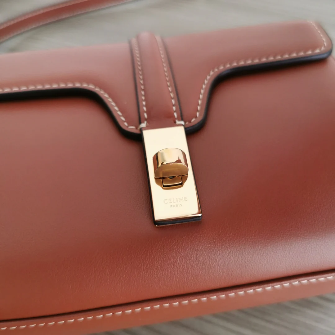 Celine Mini Soft 16 Коричневый